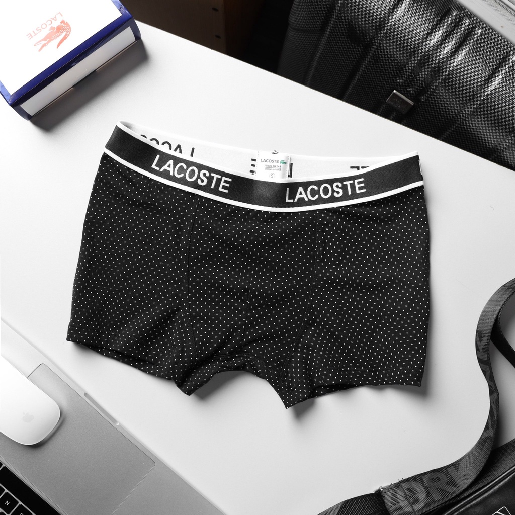 Quần sịp đùi nam Boxer LCST chấm bi hàng Vnxk 1 hộp 3 chiếc