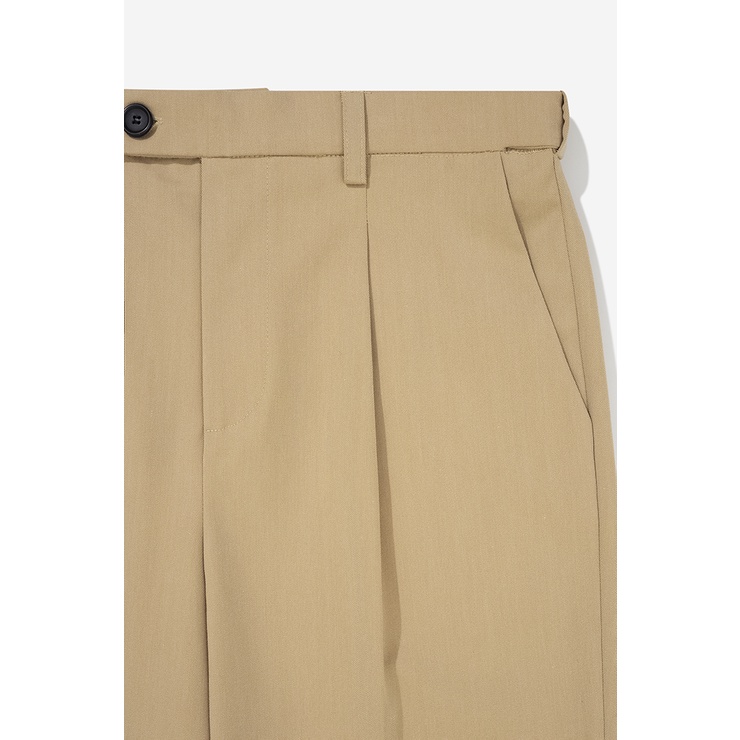 Quần tây dài ống rộng Owlbrand Loose Trouser/Tan