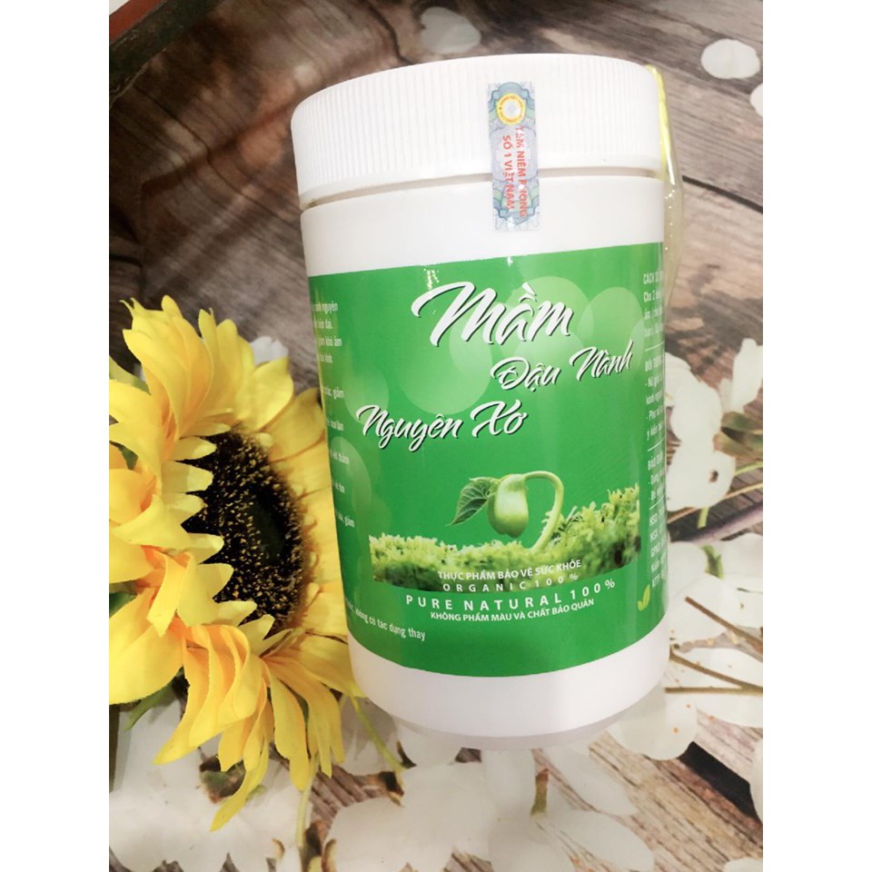Mầm đậu nành nguyên xơ 500g