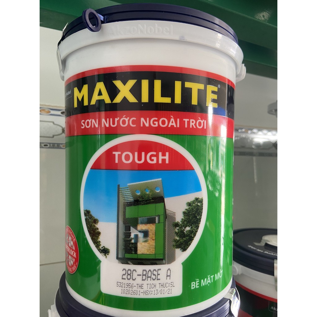 SƠN NGOẠI THẤT MAXILITE (TOUGH)- 5 LÍT