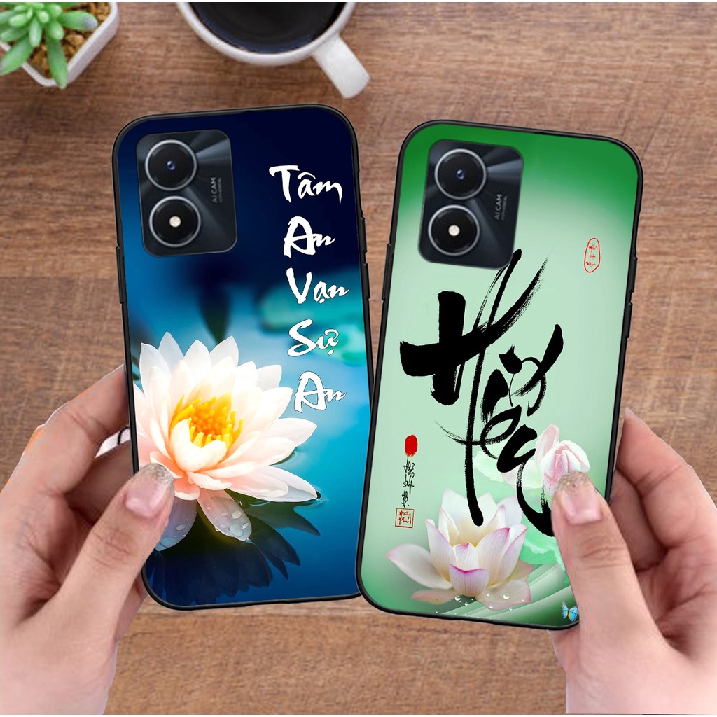 Ốp vivo Y02s / Y16 / Y01 bộ hình thư pháp sang trọng siêu bền