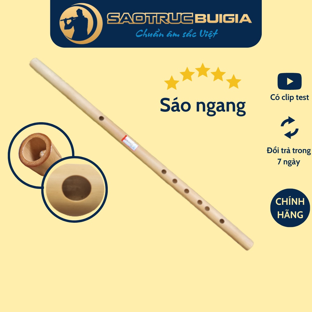 Sáo trúc dòng VS5 - Sáo trúc Bùi Gia chính hãng