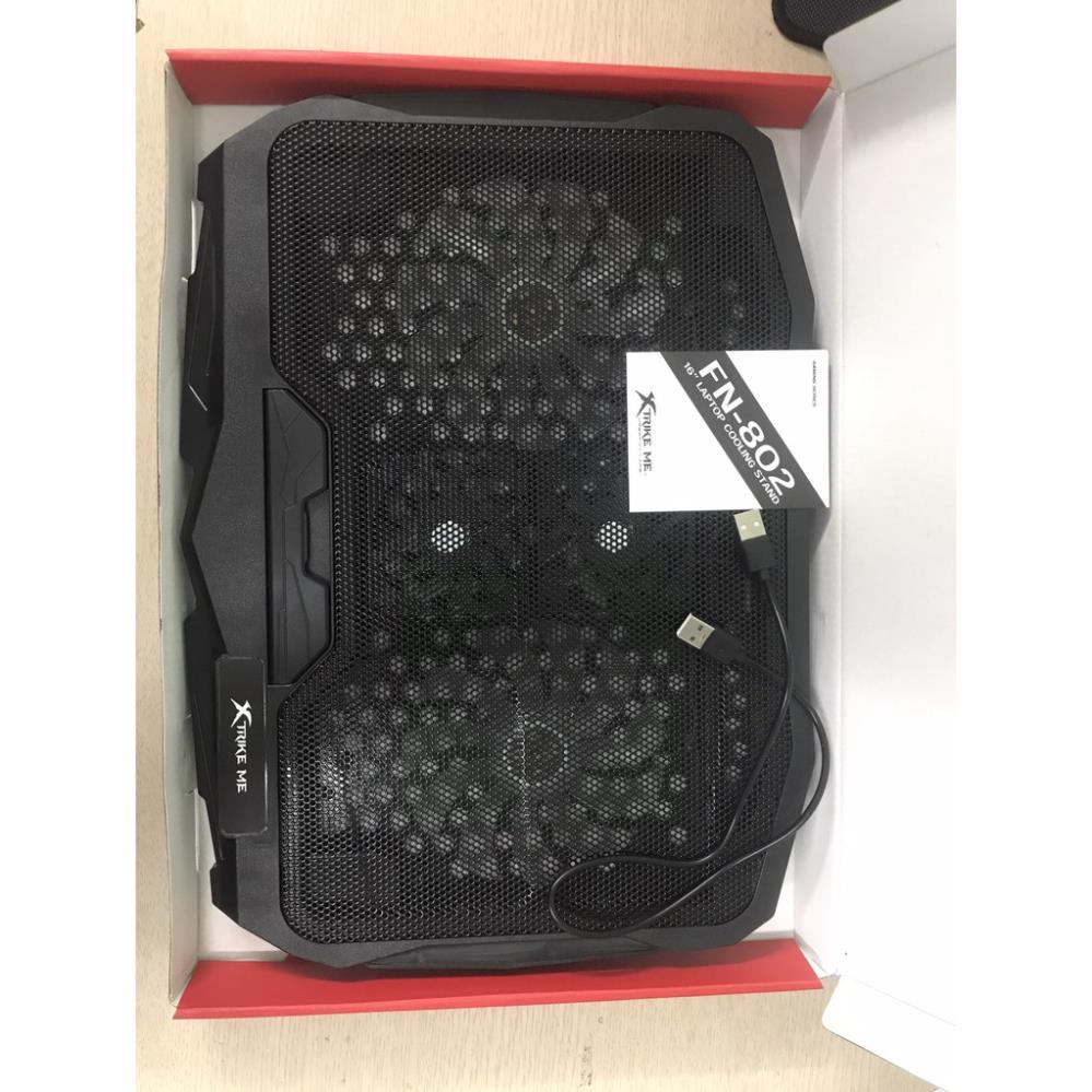 Đế tản nhiệt laptop, Đế tản nhiệt S18 COOLER 4 quạt mạnh mẽ, ổn định, chống ồn, dòng cao cấp cho game thủ .Offical Store