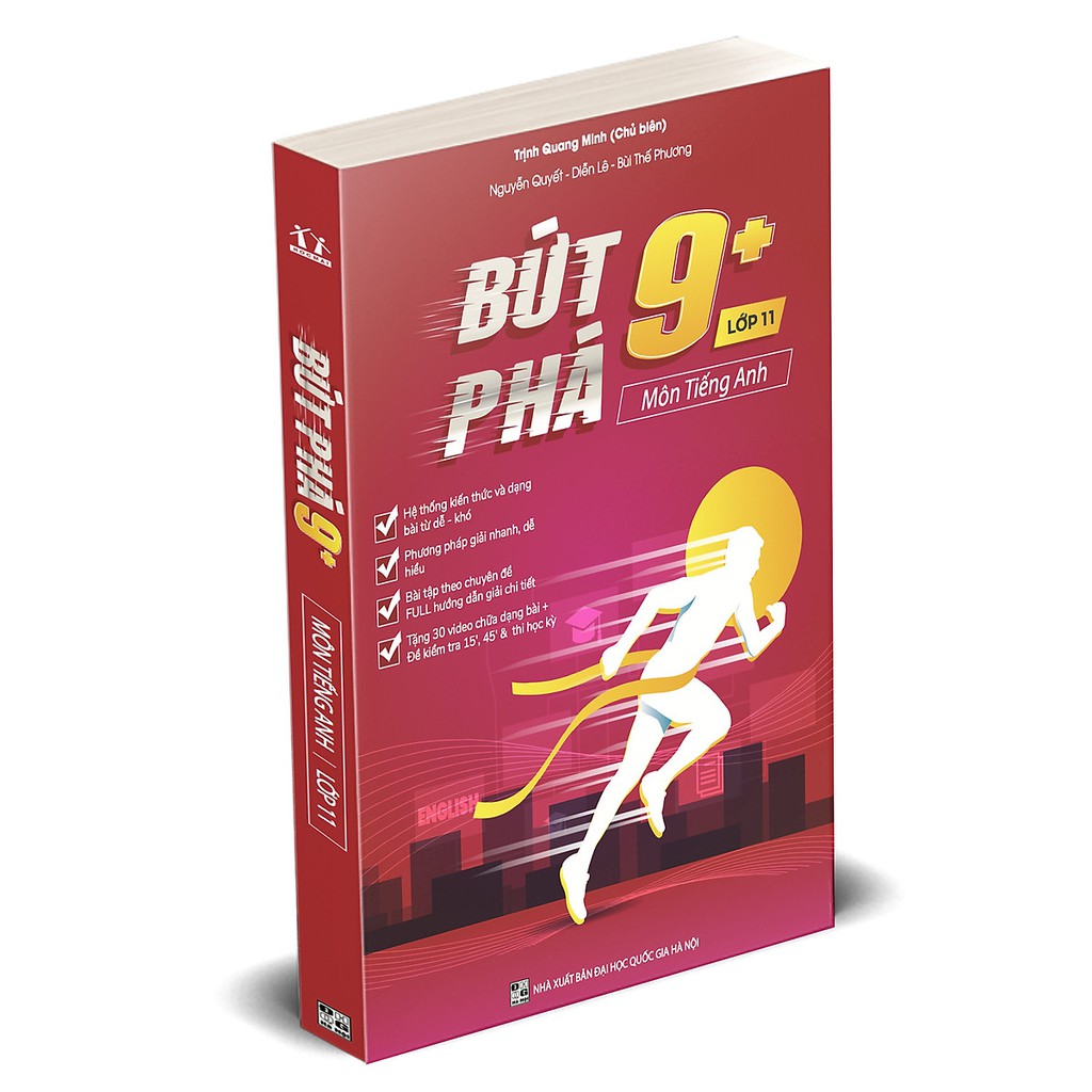 Sách - Bứt phá 9+ môn Tiếng anh lớp 11