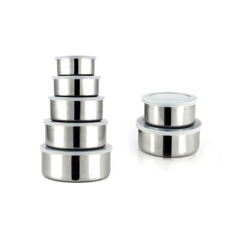 Combo 5 hộp inox đựng thực phẩm - BX2850
