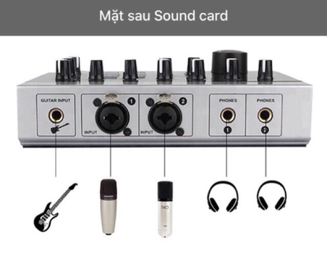 Chọn Bộ Combo hát thu âm livestream karaoke Mic Takstar SM8BSound card U16 mk3 actron