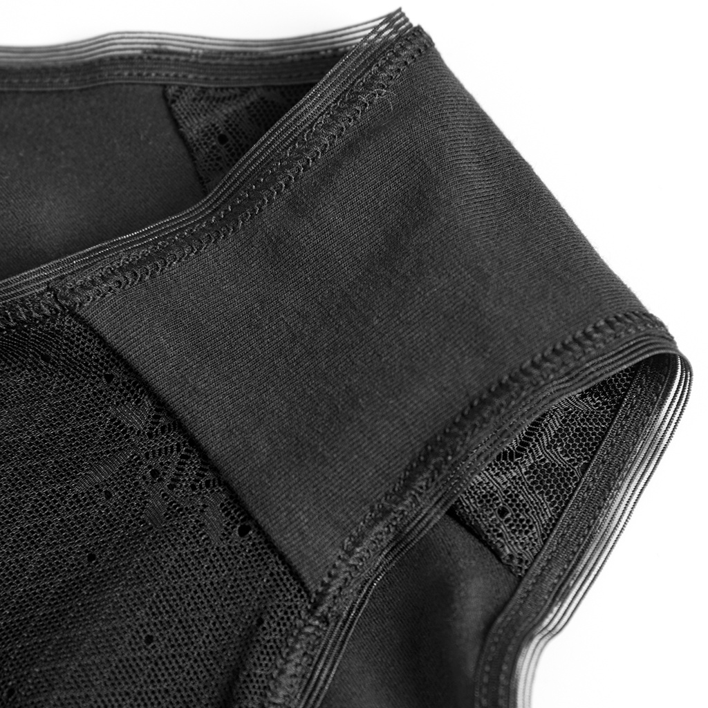 Quần lót thun lạnh phối ren hipster iBasic PANY078