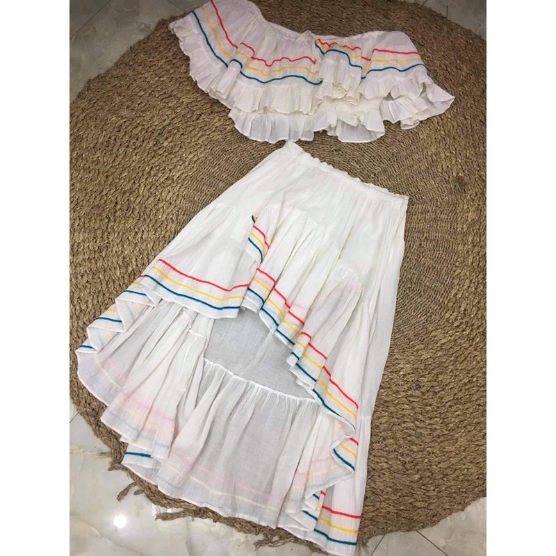 CHÂN VÁY XÔ PHONG CÁCH BOHO