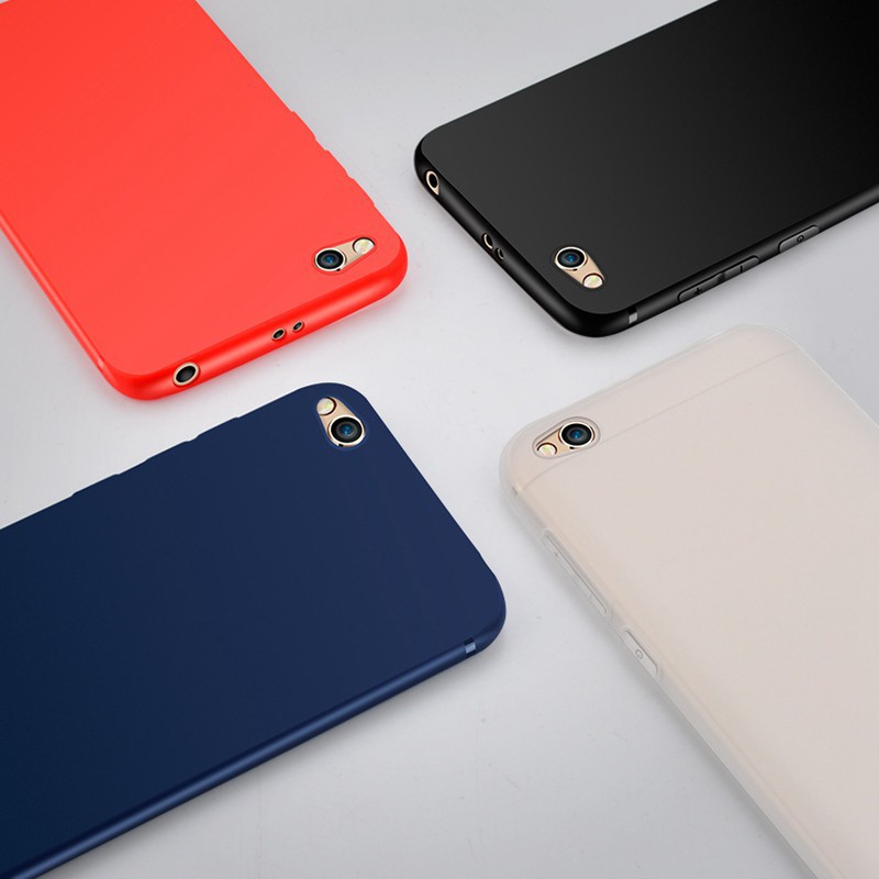 Ốp điện thoại vỏ nhám thiết kế bảo vệ cho Xiaomi Redmi 5 Plus 5A