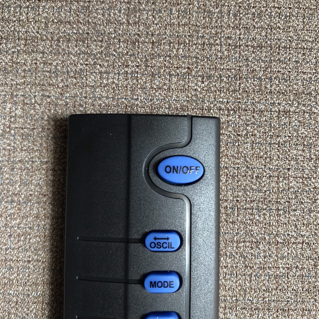 Remote quạt treo tường midea, Điều khiển quạt treo tường Midea hàng chính hãng