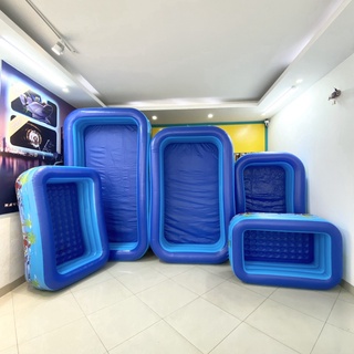 Bể bơi thành cao cho bé 3 tầng, bể phao bơi trẻ em, bể bơi phao bơm hơi tại nhà, chống trượt bền bỉ, an toàn cho bé