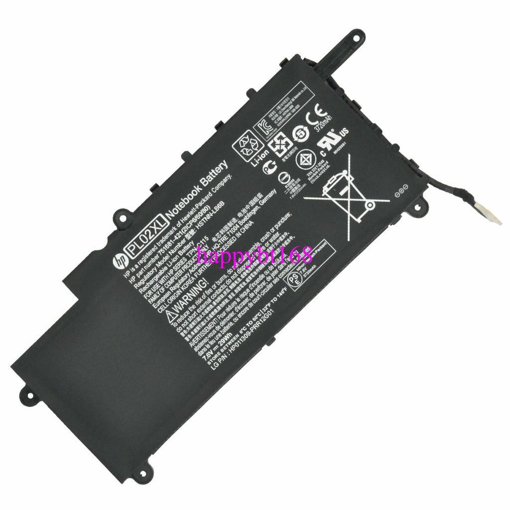 Pin Laptop Hp Pavilion 11-n X360 PL02XL 11-n010dx  Hstnn-lb6b Tpn-c115 L -PIN ZIN NHẬP KHẨU