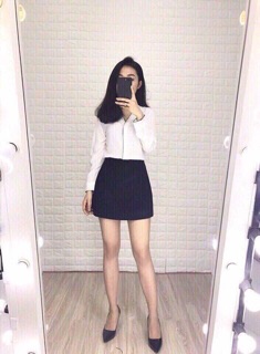 Quần giả váy dáng chữ A