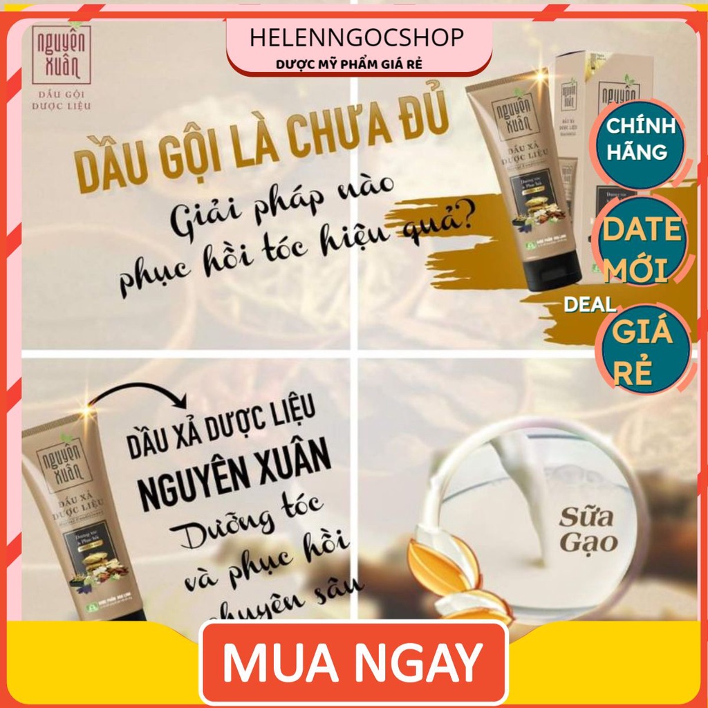 Dầu xả dược liệu Nguyên Xuân 150ml (Khuyến mại thêm 30ml giá không đổi) | BigBuy360 - bigbuy360.vn