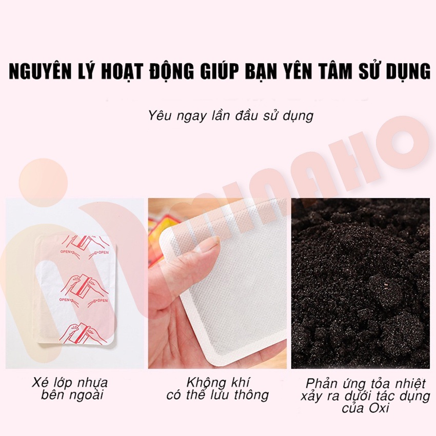 Miếng Dán Giữ Nhiệt Con Chuột Túi - Miếng Dán Nóng, Giữ Ấm Cơ Thể, Bàn Chân MINAHO