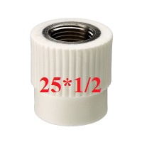 Măng sông ren trong size ống 20, 25, 32 PPR Vesbo