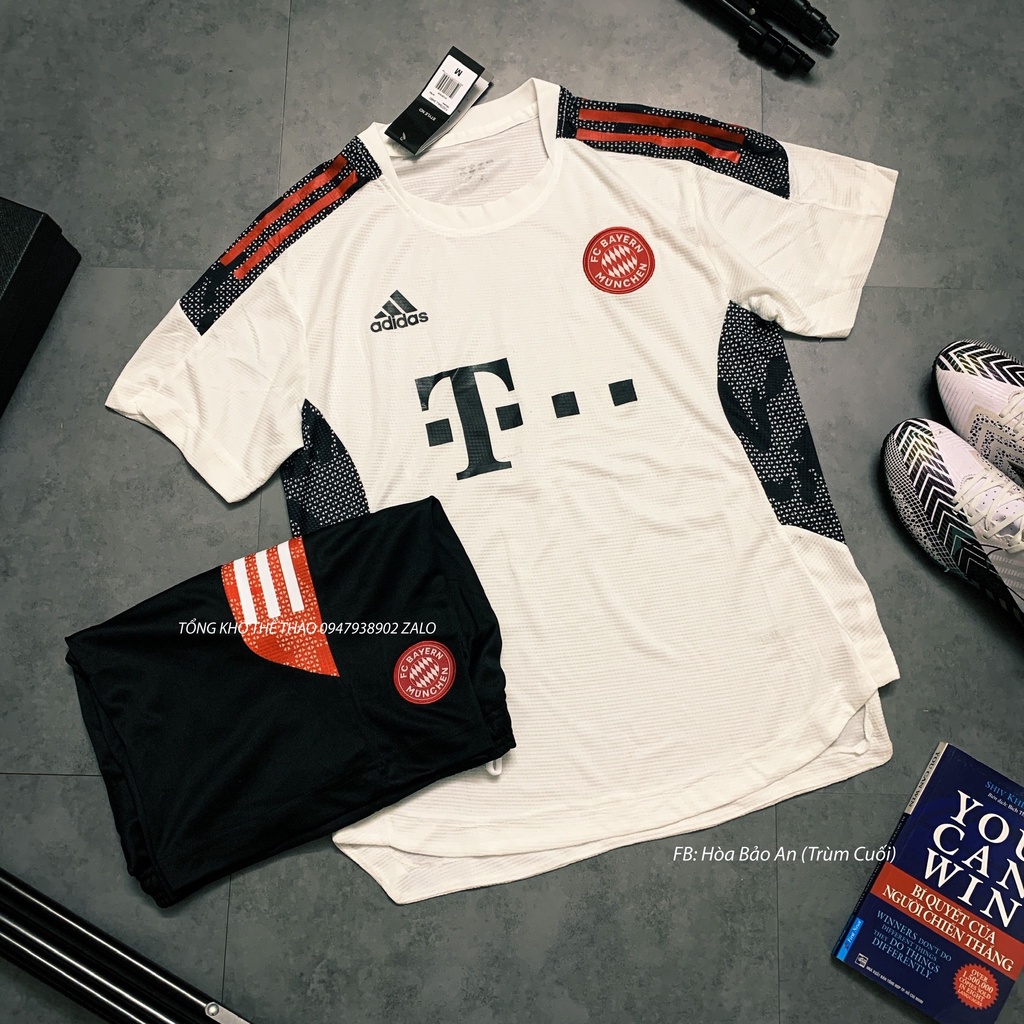 Bộ Quần áo đá banh Training Bayern munich 2022/Áo Training Bayern Muchen 2022
