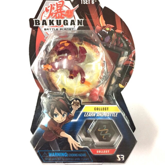 Chiến binh  bakugan 602  - đỏ