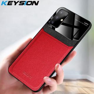 Shockproof case for samsung galaxy note 10 lite note 10 + plus leather lens glass phone back cover for samsung a81 m60s