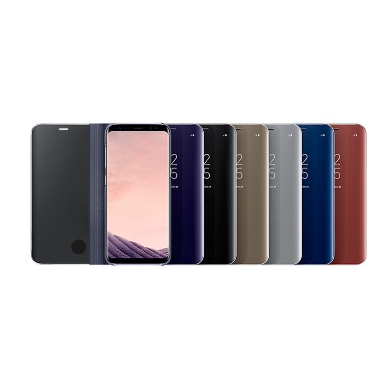 Bao da Clear view cover galaxy S8 Plus