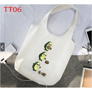 Hơn 15 mẫu Túi Tote hot chất liệu canvas có khóa và túi con