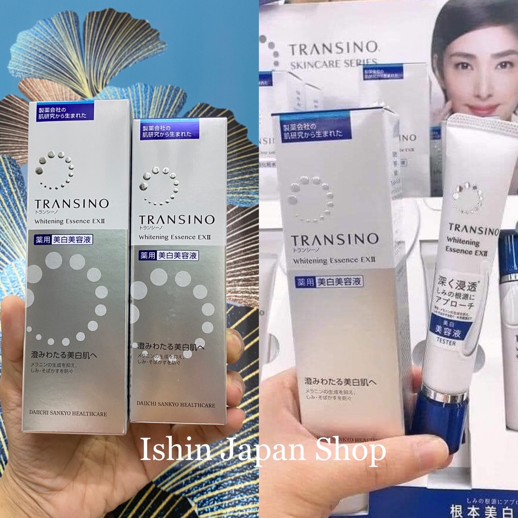 (MẪU MỚI) Tinh chất mờ nám, tàn nhang Transino Whitening Essence EXII