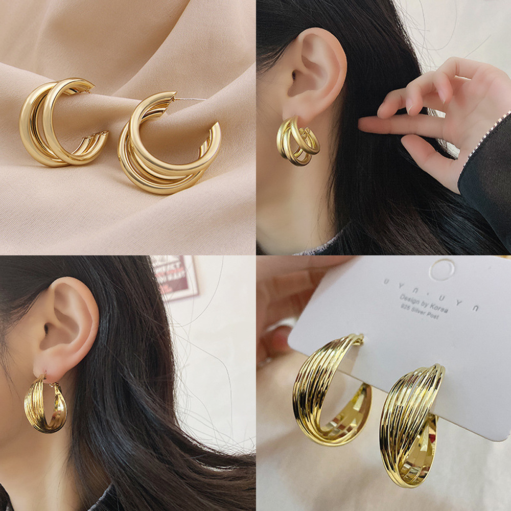 Khuyên Tai Nữ Trang Tạo Hình Độc Đáo