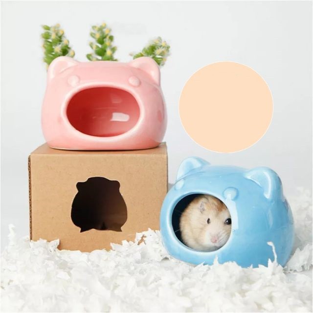 Nhà Ngủ Sứ Hamster Hình Mickey Dễ Thương - iPet Shop