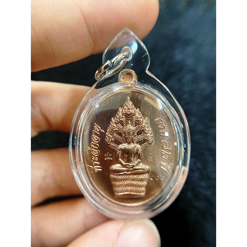 Phật hộ mệnh - Amulet Thần rắn Naga che chở Đức Phật - Cầu bình an, may mắn