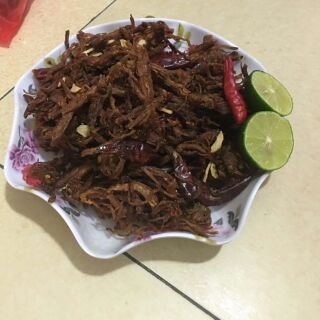 FREESHIP từ 99k)Khô heo cháy tỏi 1kg/230k( hàng xịn