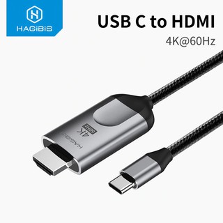 Cáp chuyển đổi usb-c ra hdmi 4k/60hz hagibis bảo hành 12 tháng