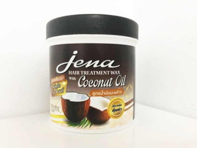 [AUTH] Kem ủ phục hồi tóc hư tổn từ dầu dừa Jena Hair Treatment Wax Thái Lan (500ml)