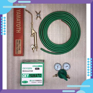 Bộ hàn Gió đá Bao gồm Đồng hồ Oxy + Mỏ hàn kèm 4 Pép hàn + 5M dây hàn