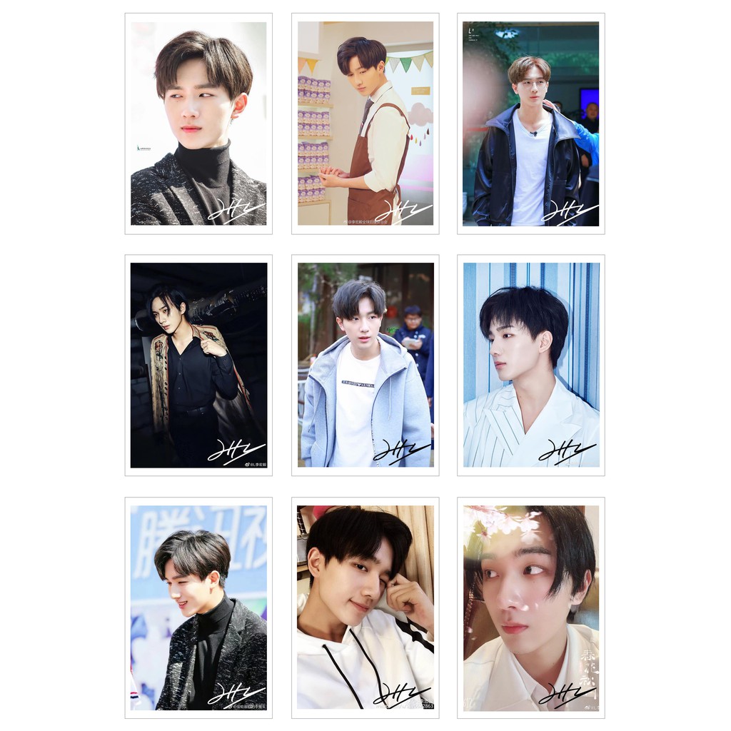 Lomo Card Lý Hoành Nghị ( Li Hong Yi) - 54 ảnh có chữ ký