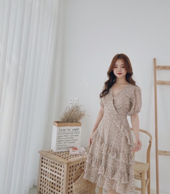 Đầm voan 🌷Đầm voan phối bèo 🌷FREESHIP 🌷Giảm 20k khi nhập mã MADEBY20 | BigBuy360 - bigbuy360.vn