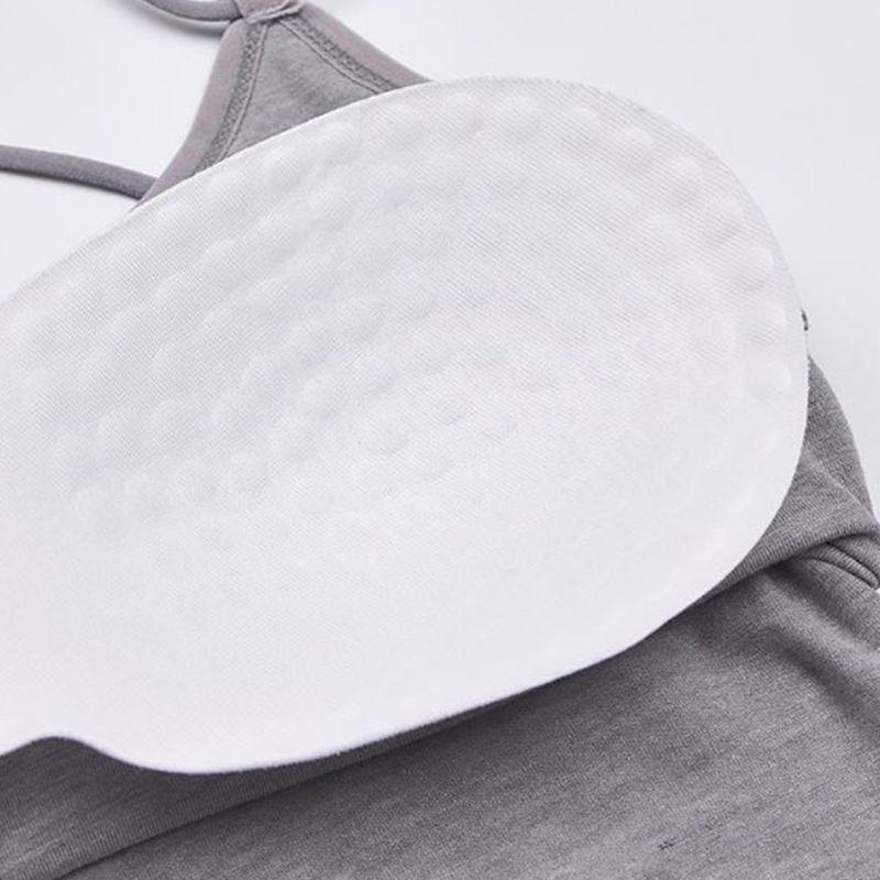 Áo Tank Top Sát Nách Dây Chéo Lưng Có Mút Đệm Thời Trang Quyến Rũ Cho Nữ