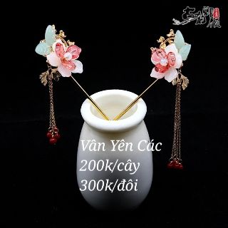 Trâm cài hoa đá