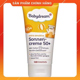 KEM CHỐNG NẮNG TRẺ EM BABYDREAM SPF 50+