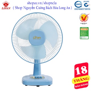 Quạt điện Lifan, quạt để bàn dân dụng, quạt 3 cánh loại 30cm, model B-212 - 35W