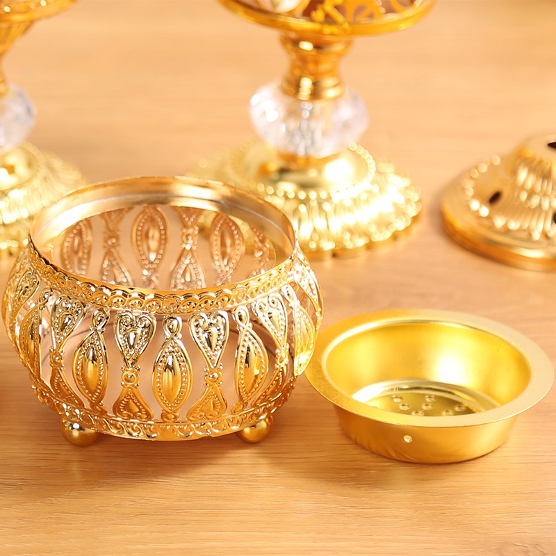 Giá đỡ đốt trầm hương bằng gỗ đàn hương phong cách châu Âu sáng tạo