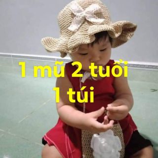 9 mũ bé. 2 mũ mẹ. 2 túi
