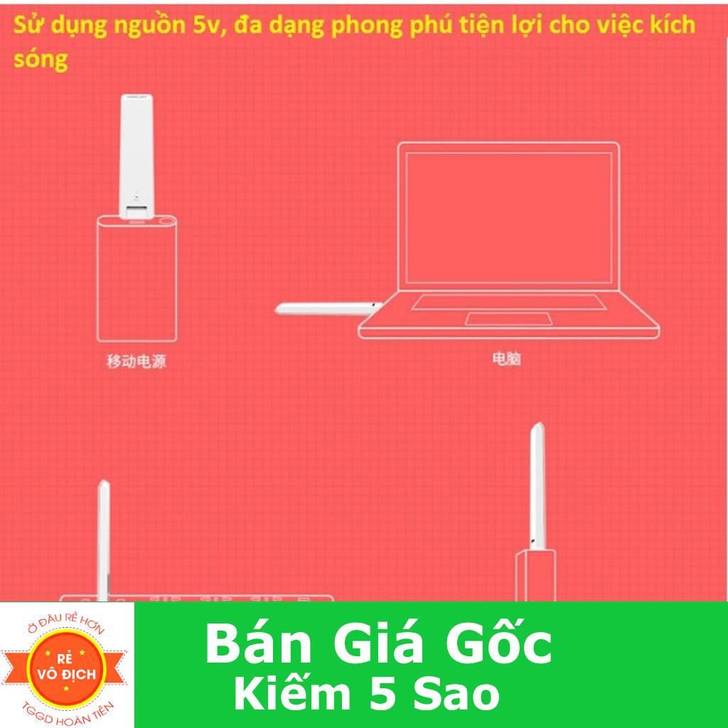 Repeater Thu và phát lại sóng wifi từ cục phát Wifi (chùa) gốc nhân lên thành 2 mạng Wifi EP10429