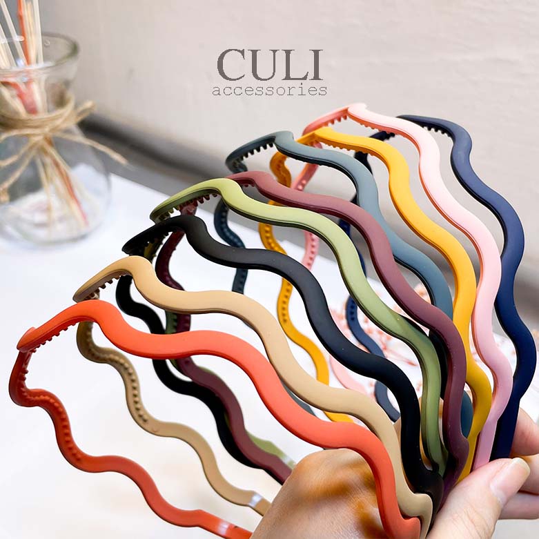 Băng đô cài tóc, Bờm cài tóc bản nhỏ nhiều màu xinh xắn - Culi accessories