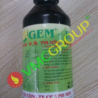 CHẤT KHỬ MÙI HÔI CỐNG RÃNH, BỒN CẦU... GEM K