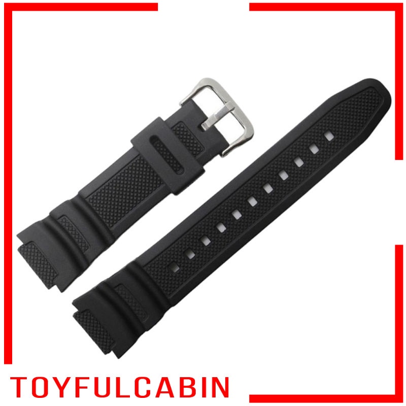 Dây Đeo Cao Su PU Cho Đồng Hồ AQ-S800W SGW-300H SGW-400H SGW-500H