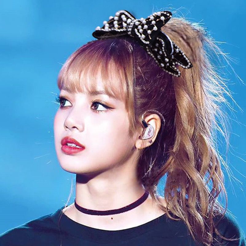 Kẹp Tóc Hình Nơ Đính Ngọc Trai Xinh Xắn Cho Nữ