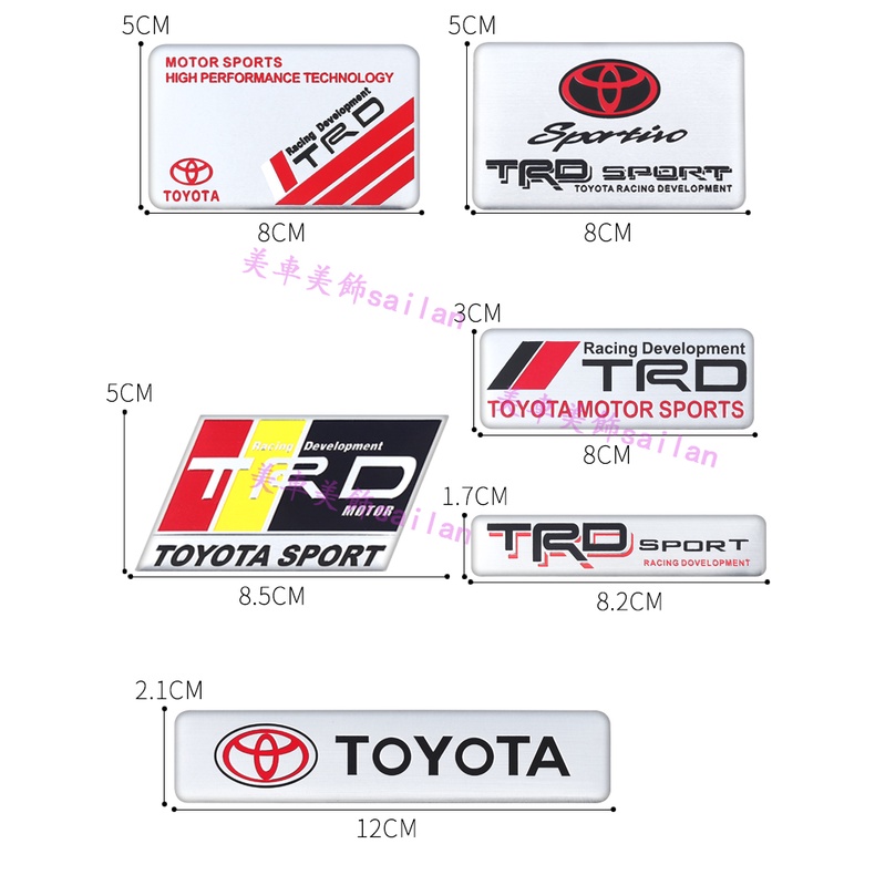 Nhãn Dán Trang Trí Cửa Sổ Xe Hơi Hình Tam Giác Cho toyota camry henland corolla Rleigh reiz gt86
