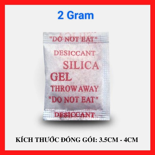 [Hot] Gói Hút Ẩm đóng túi 500gr loại 1/2/5/10/20/50/100gr Silicagel - Hạt chống ẩm mốc, khử mùi