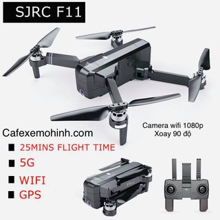 Máy bay Flycam sjrc f11 gps camera 1080p bay xa 1km có tự bay về