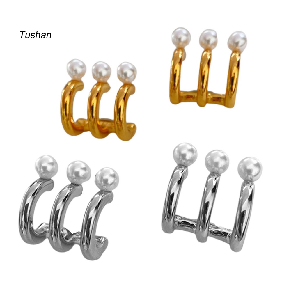 Bông Tai Nữ Màu Sắc Tương Phản Độc Đáo